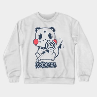 Kawaii Devil Racoon Crewneck Sweatshirt